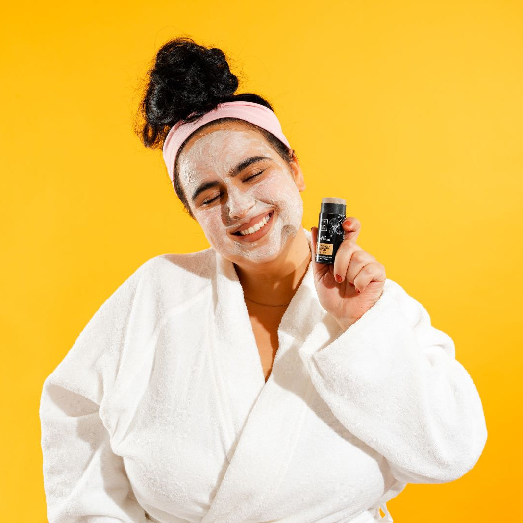 Molio kaukė sausai veido odai – SOLIDU Cosmetics